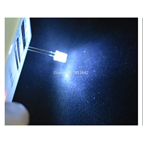 100kom / LOT 2 * 5 * 7mm kvadratna LED prozirna bijela dioda koja emituje svjetlost 2x5x7 LED Diodna