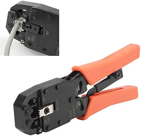 Fafecy Crip Plees 8p / 6p / 4P portovi, alat za prešanje Ferrules, Alat za prešanje žice, prekršač