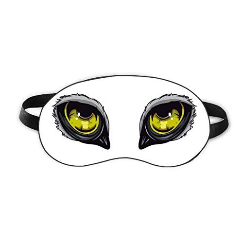 Crtani životinjski sova ukras za oči Slee Shield Eye Shield Soft Night Poklopac za sjenilo