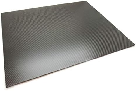 USAQ 500x400x3mm 3k ploča od karbonskih vlakana od Kepera tkana mat završna obrada velika