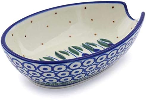 Polish Pottery 4½-inčni Spoon Rest od strane Ceramika Artystyczna + Potvrda o autentičnosti