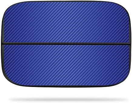 MightySkins koža kompatibilna sa Elgato Game Capture hd60s-plava karbonska vlakna | zaštitni,