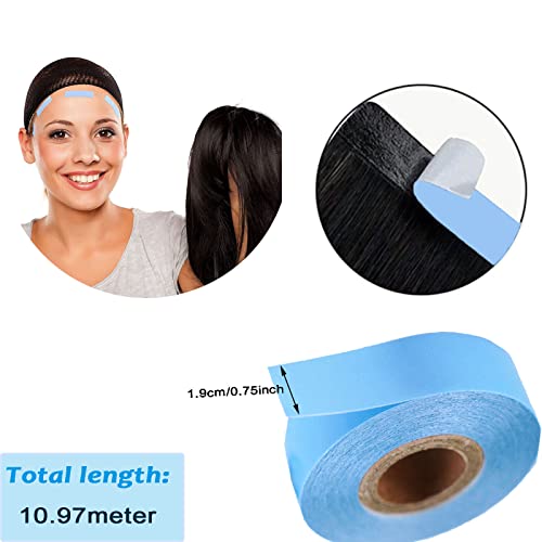 Traka za sistem kose Roll Lace prednja potporna traka za perike,Tupee, komade kose i ekstenzije za