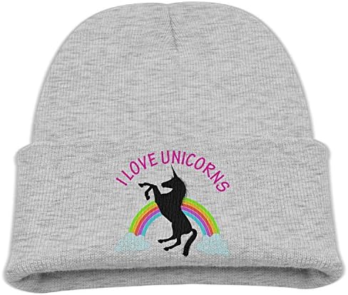 Djevojka I Love Unicorns 85% pamučne pamučne kape ružičaste boje