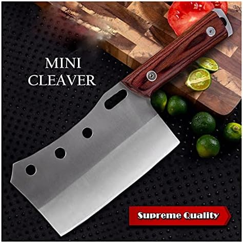 Gond BBQ Alati Cleaver nož za ruke kovanog mini kuhara Kuhinjski noževi mesni mesni alat za kuhanje