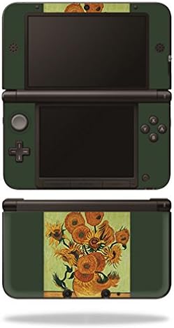 MightySkins koža kompatibilna sa Nintendo 3DS XL-Van Gogh Suncokreti | zaštitni, izdržljivi i