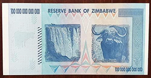 2008 - Zimbabve 100 biliona papira Neprikupan
