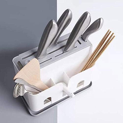 Llryn stalak za odlaganje kuhinjskog noža-odjeljak za odlaganje noža u kavezu sa kuhinjskim plastičnim Žlicama