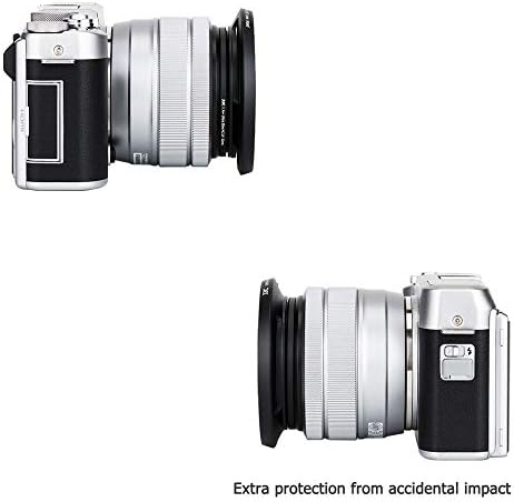 Poklopac haube sa navojem od 52 mm za Fujifilm Fuji Fujinon XC 15-45mm F3.5-5.6 OIS PZ sočivo