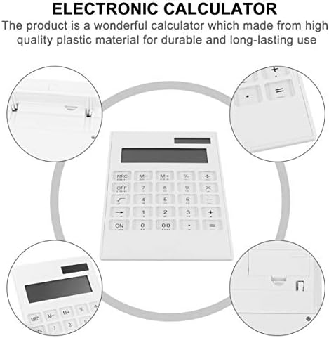 Ipetboom školski kalkulator 1pc kalkulator, radne površine Kalkulator solarni električni kalkulator