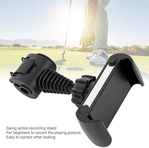 ZYHHDP Golfs Club stalak za mobilni telefon štand za snimanje štap za golf štap za štap za 360 stepeni