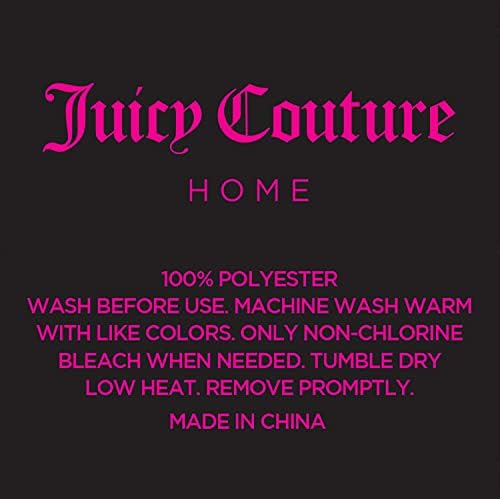 Juicy Couture - Komfornični set, dizajn kabane, Twin posteljina, 5 komada set uključuje 1 komfor,