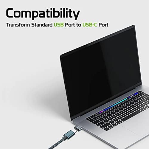 USB-C ženka za USB muški brzi adapter kompatibilan sa vašim Samsung SM-G988U za punjač, ​​sinkronizaciju, OTG