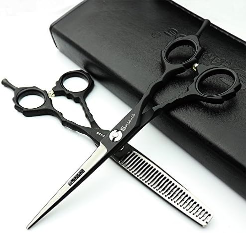 Frizerski salon 6 inčni 440C makaze za modeliranje kose za rezanje škara + mršavici
