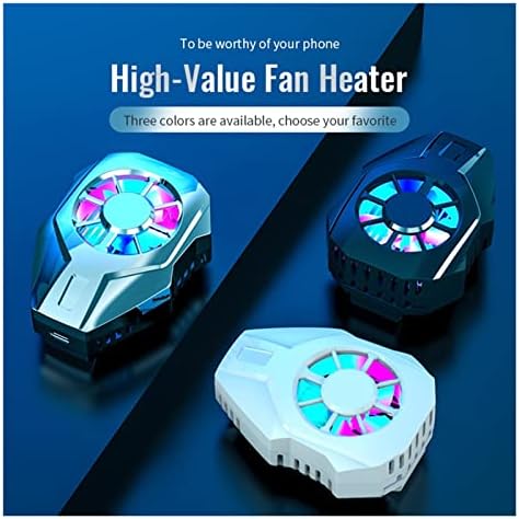 FZZDP Telefon radijator Univerzalni prijenosni mobilno -Oling Game Cooler Fan Gaming Hladni ventilatorski
