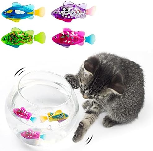 HVASZE Plivajuća riba mačka igračka, interaktivne igračke za mačke ribe za igru sobnih mačaka, elektronska