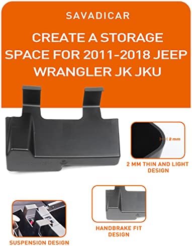 SavadaCar nadograđena verzija JK Center Console Hanging Box za skladištenje za naslon za ruke za
