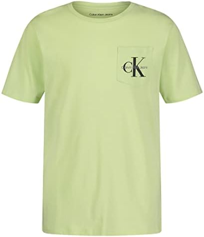 Calvin Klein Boys ' Kratki Rukav Džepni Logo Crew Neck T-Shirt