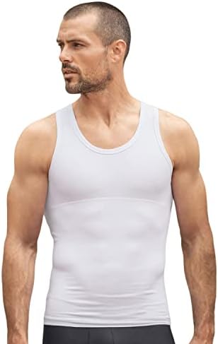 Leo umjerena kompresijska košulja za muškarce - podvlačenje spremnika za mršavljenje