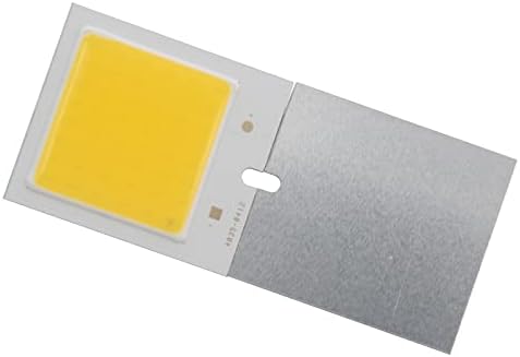 Ilame 10pcs 40mm 35mm Allcob LED cob Square Squood Moudle 12V DC 6W Bijeli topli bijeli LED flip čip za čitanje