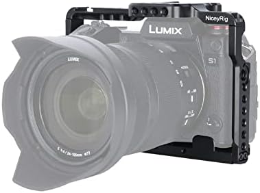 NICEYRIG Kamera kavez za Panasonic Lumix S1 S1r, sa brzim puštanje NATO šine & 1/4 3/8 lociranje rupe-316
