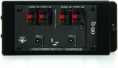 LEGRAND - ONQ Lyriq Power Audio Audio Modul sa dvostrukim ulaznim vezama, modul jednim slotom podržava