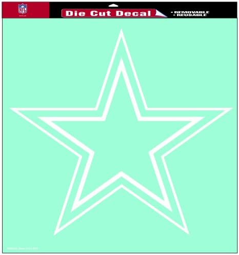 WinCraft Dallas Cowboys 18x18 Die Cut Decal