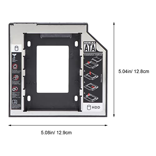 Solustre Braces 2kom ležišta praktičan. mm laptop inča kućište-država SSD držač hard disk HDD Case accessories