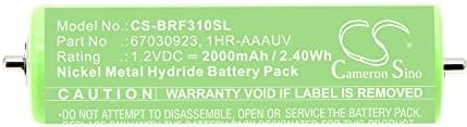Cameron Sino Nova 2000mah zamjenska baterija za Panasonic ER1410, ER1411, ER1420, ER1421, ER1424, ER1511, ER-1511,