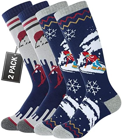 Američki trendovi Djeca vunene čarape Zimske debele tople čarape za djecu Skine Snowboard čarape