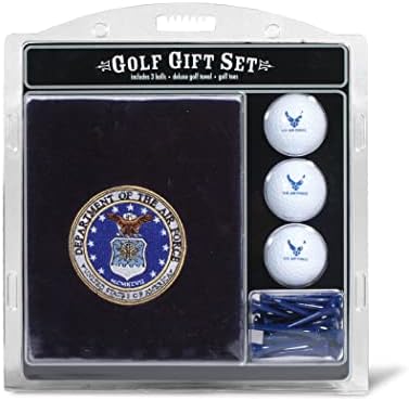 Team Golf vojni Poklon Set vezeni Golf ručnik, 3 golf loptice, i 14 Golf Tees 2-3/4 regulacija,