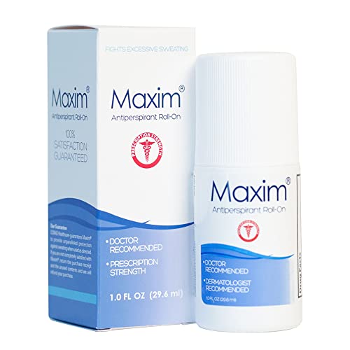 Maxim® klinička snaga kliničke čvrstoće za hiperhidrozu prekomjerno znojenje - smanjuje znoj do 7 dana