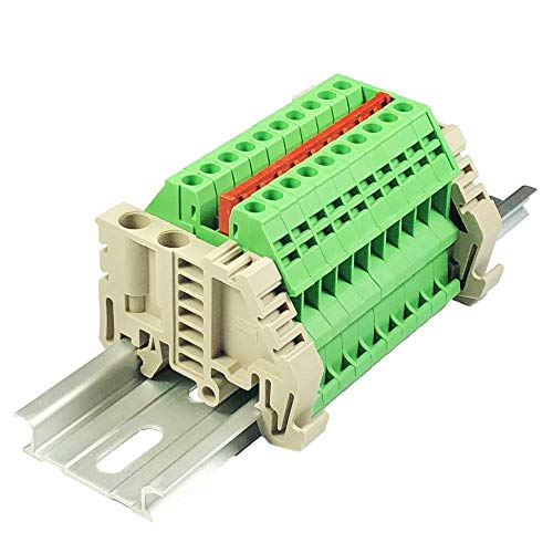 ICI Dinkle distribucija energije DK2. 5N-GN 10 konektor za razvodnu kutiju DIN Rail terminalni blokovi, 12-22