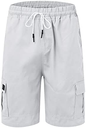 Miashui muške Ležerne muške ljetne mode Ležerne jednobojne džepne hlače kratke hlače kombinezoni muške