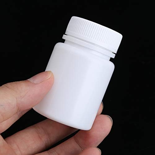 Aislor 10kom prazna posuda za bočicu s plastičnom medicinom, čvrsti prah, hemijske boce bijele 30ml