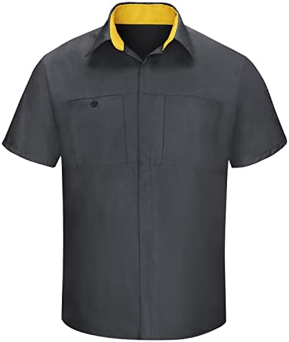 Crveni Kap muški standardni kratki rukav Performance Plus Shirt Shirt sa Oilblok tehnologijom