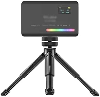 Quul RGB Video svjetlo sa difuzorom zaslona Mini monitor kamere RGB Smartphone Selfie Light