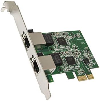Dual 2,5 Gigabit Ethernet PCI-E Mrežna kartica za proširenje RJ45 LAN adapter Niski profilni nosač