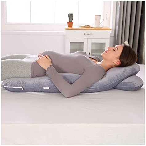 Daperci Udobni materinski jastuk u obliku materinskih jastuka trudnoća Tijelo jastuk za trudnice, bočni