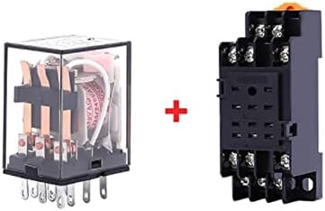 PHNT 5set relej sa Socket Coil General DPDT mikro Mini elektromagnetni Relejni prekidač LED AC 110