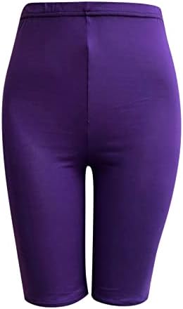 Capri pantalone za žene Duljina koljena Capri Yoga Hlače Stretchy Trčanje teretane Trenuite