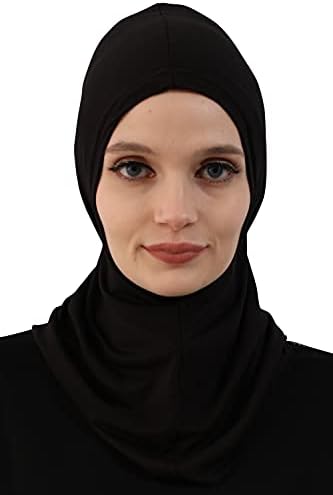 Aisha's Design Instant Turban 95% Pamučna glava šal lagana pokrivačica Ninja kapa, klizanje na hidžabu