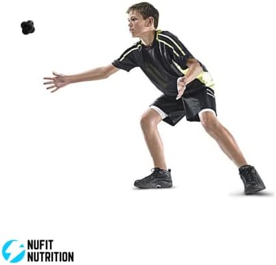 Nufit Sportska Lopta za trening brzine reakcije i agilnosti - oprema za bejzbol, fudbal, odbojku,