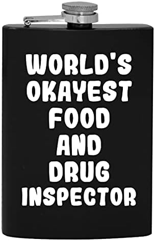 Svjetski inspektor za hranu i lijekove - 8oz Hip tikvica za piće