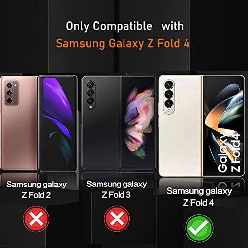 Zaštitnik ekrana za Samsung Galaxy Z Fold 4 5G, fleksibilni TPU zaštitnik ekrana, 2 prednja