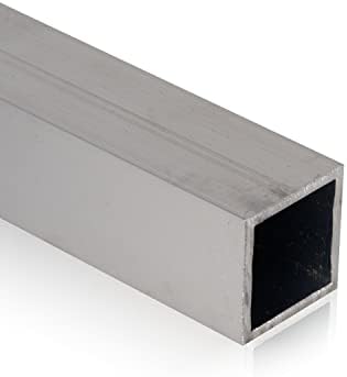Odgovara Metall aluminijskoj kvadratnoj cijevi, AlMgSi0. 5, 45 x 45 x 2 mm, dužina: 2.000 mm + / - 5 mm,