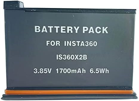 N / C 3pcs za INSA360 One X2B 1700mAh baterija + trostruki utor USB punjač 360 Panoramska akcijska