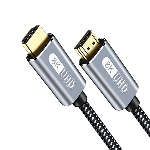 Tagbreet 8K HDMI kabel 3ft, HDMI 2.1 48Gbps Najlonski pletenica HDMI Cord sa Earc HDR10 4: 4: 4 HDCP 2.2