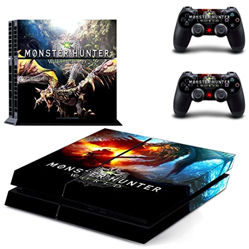Igra Monster Astella Artemis Hunter PS4 ili PS5 naljepnica za kožu za PlayStation 4 ili 5 konzola i 2 kontrolera