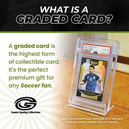 Soccer ocenjena kartica Mystery Booster Pack | PSA ili BGS ocenjena fudbalska karta | Grade 7+ Guaranteed
